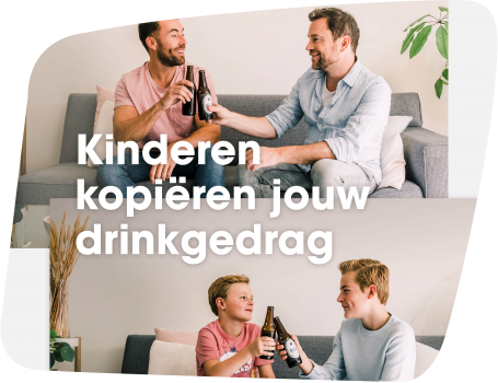 zien drinken. doet drinken. 