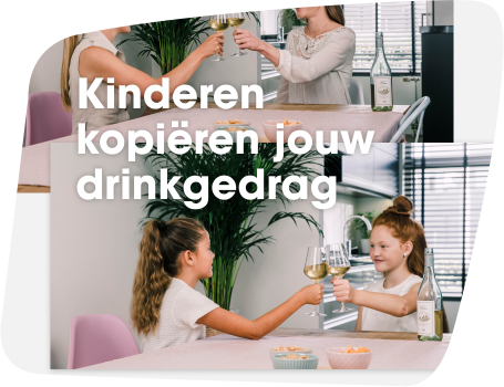 kinderen kopiëren jouw drinkgedrag